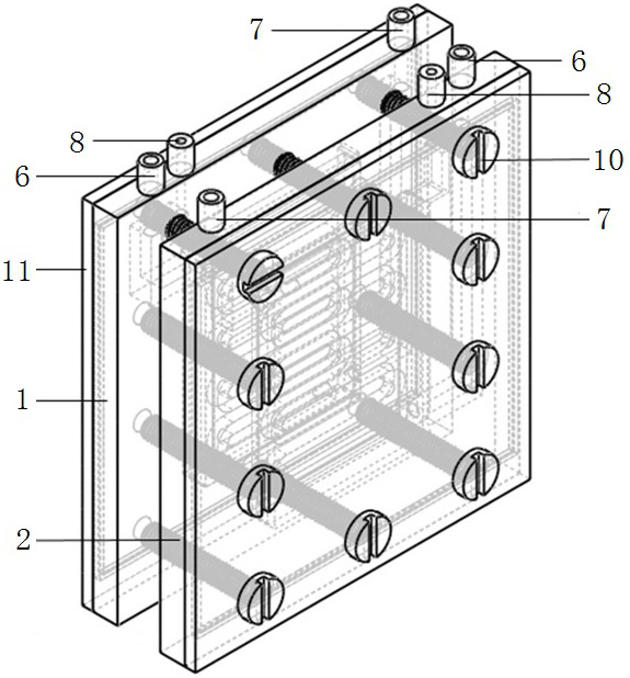 Submersible flow electrode capacitive deionization device and method