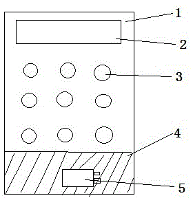 Solar electronic cipherer