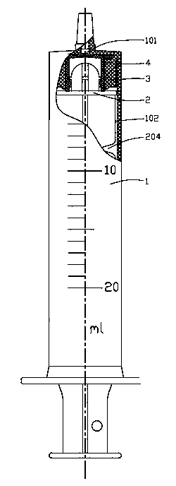 Low-resistance syringe