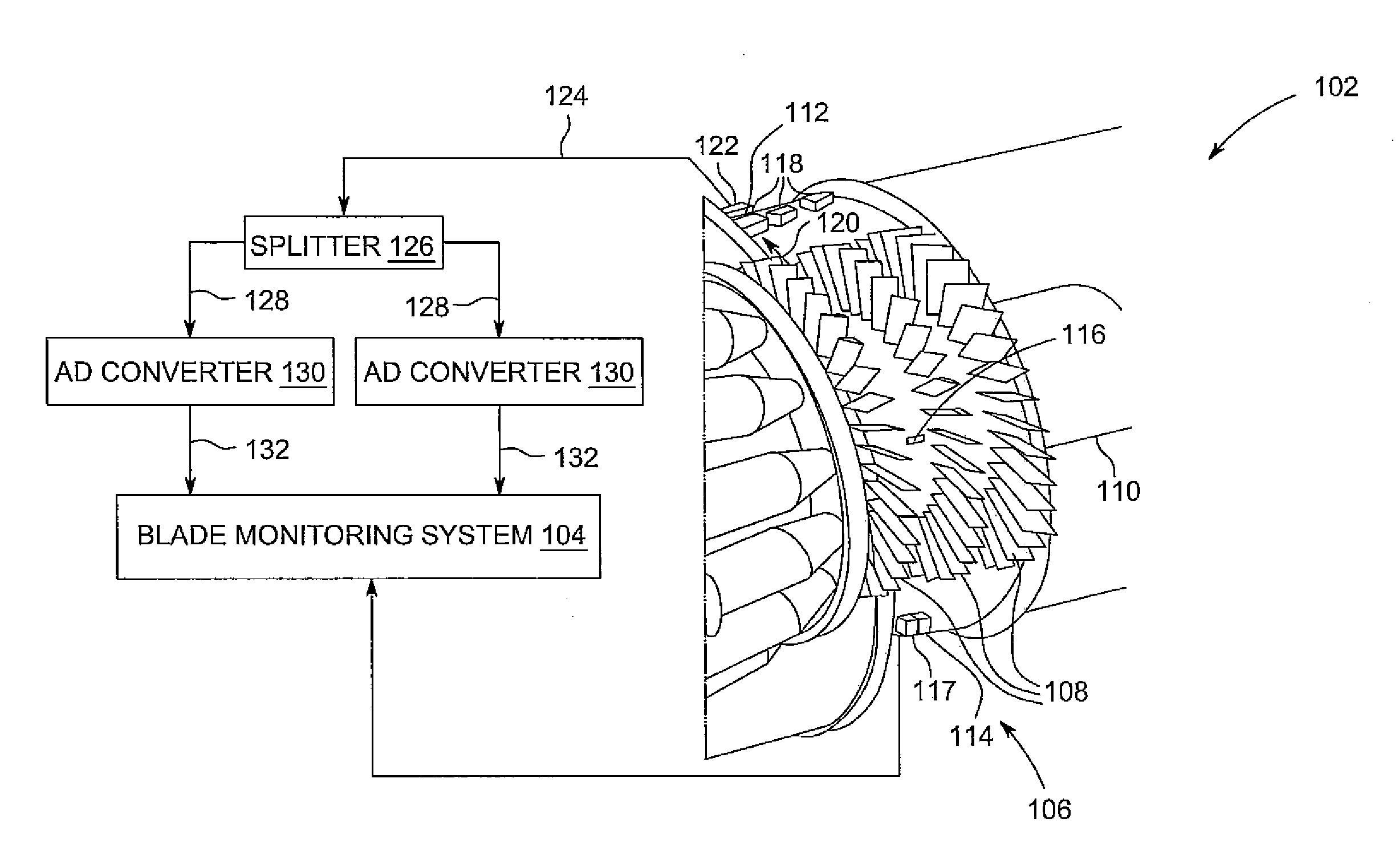 Blade monitoring system