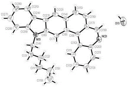 Carbazolophenanthridine compounds with diaza aromatic fused ring structure and synthesis method thereof