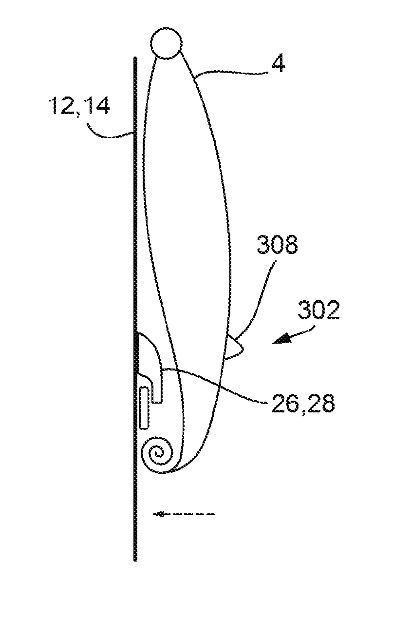 Side air curtain bag