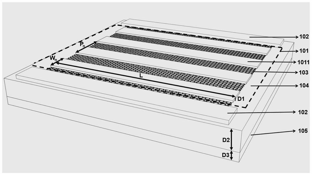 A photoelectric angle sensor based on a two-dimensional material light-absorbing structure array