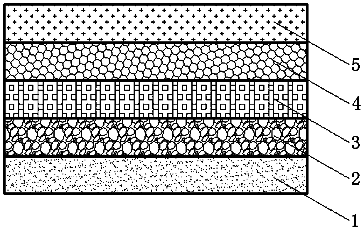 Multi-layer composite heat preservation and insulation plate and preparation method thereof