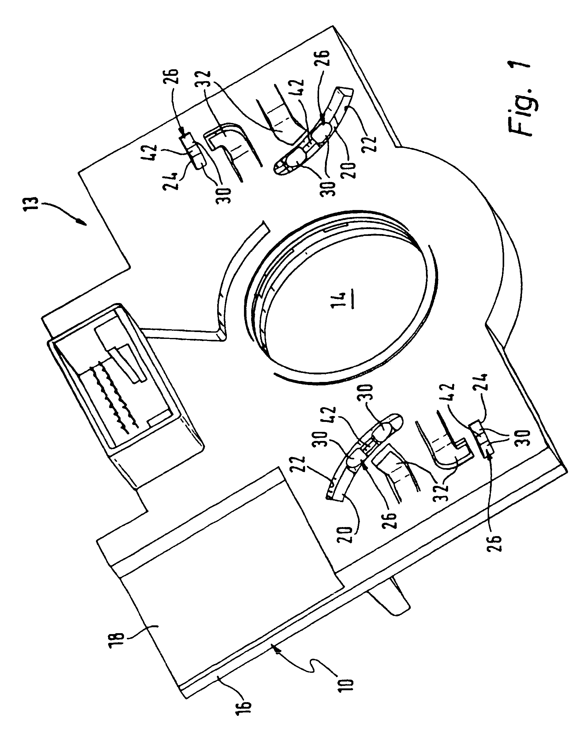 Steering column module for a vehicle