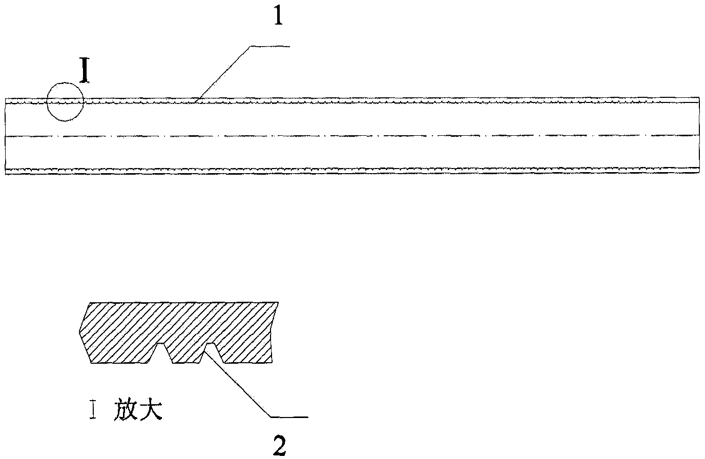 Assembly method of stainless steel tube shell and capillary core in a loop heat pipe evaporator