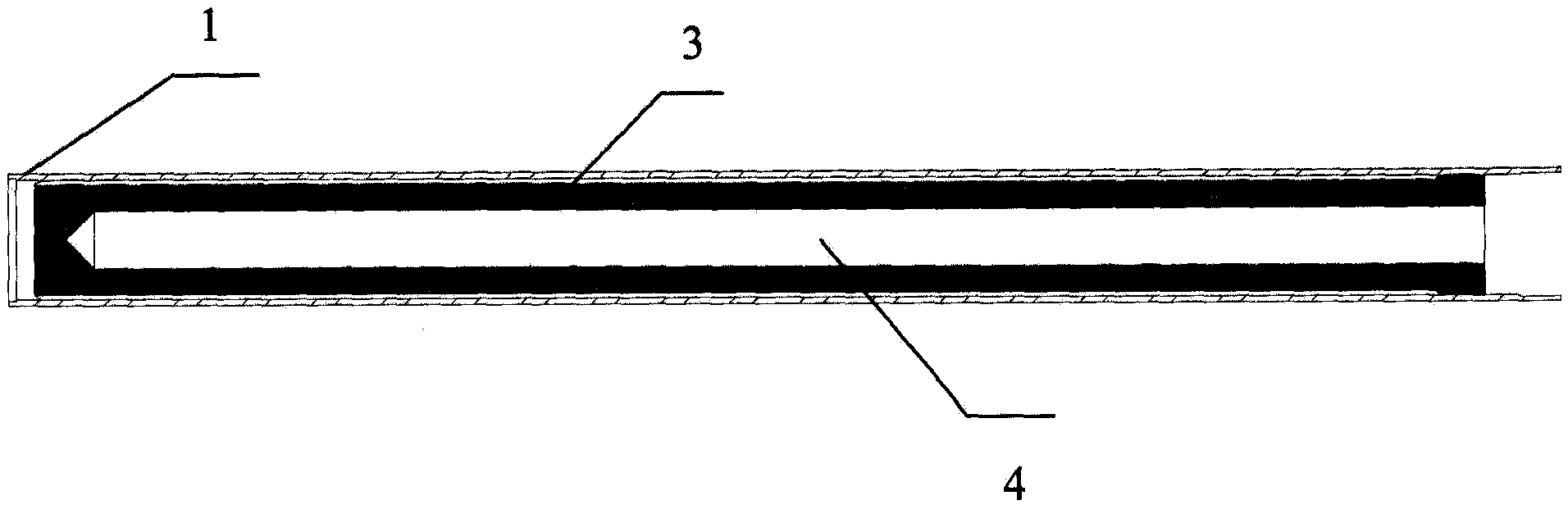 Assembly method of stainless steel tube shell and capillary core in a loop heat pipe evaporator