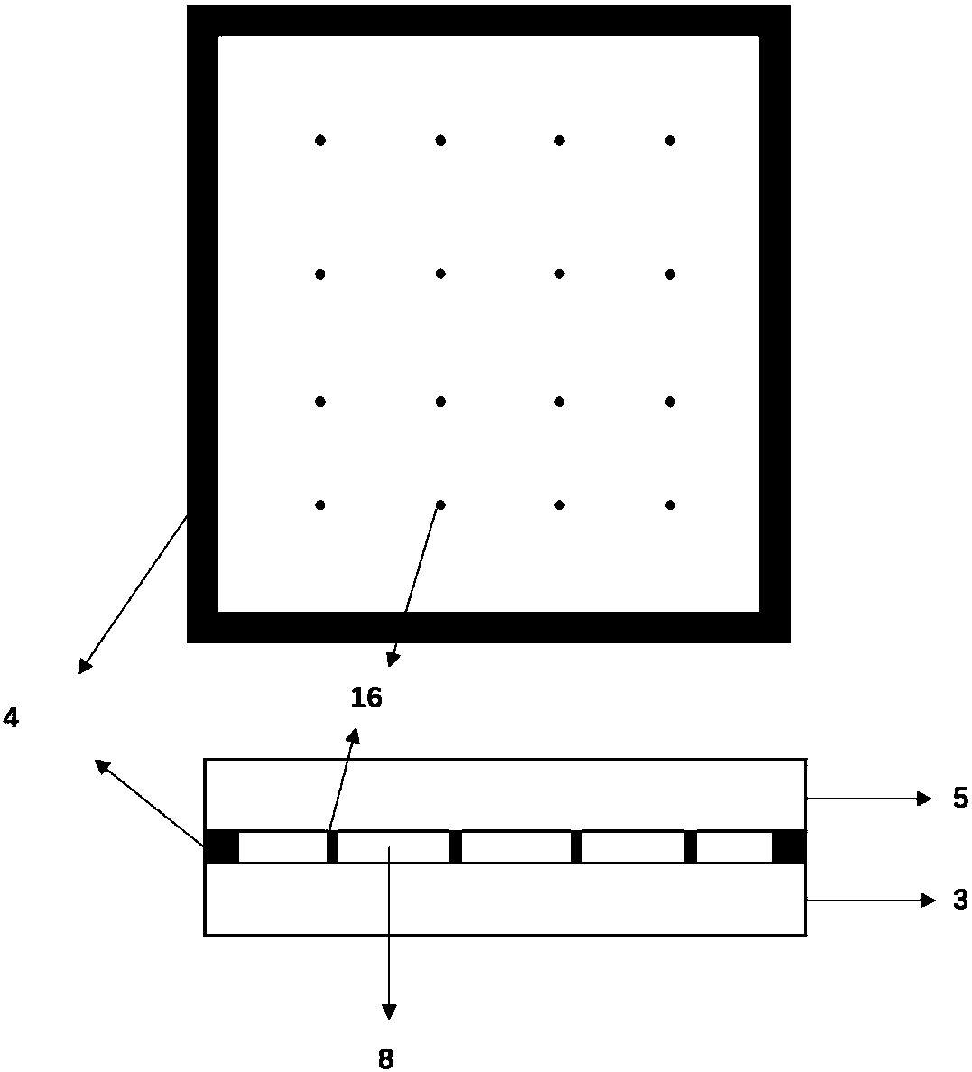 Anodic bonding method and anodic bonding device for vacuum glass sealing
