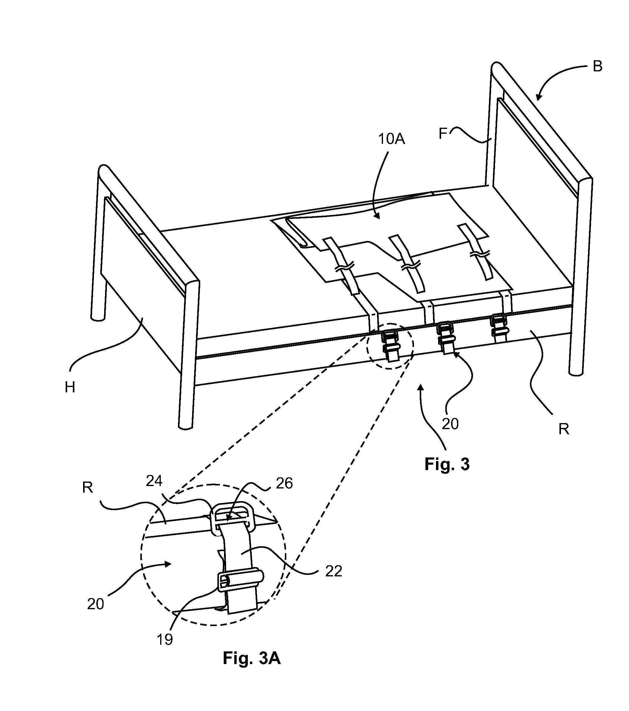 Body rotation and securing sling and methods of use