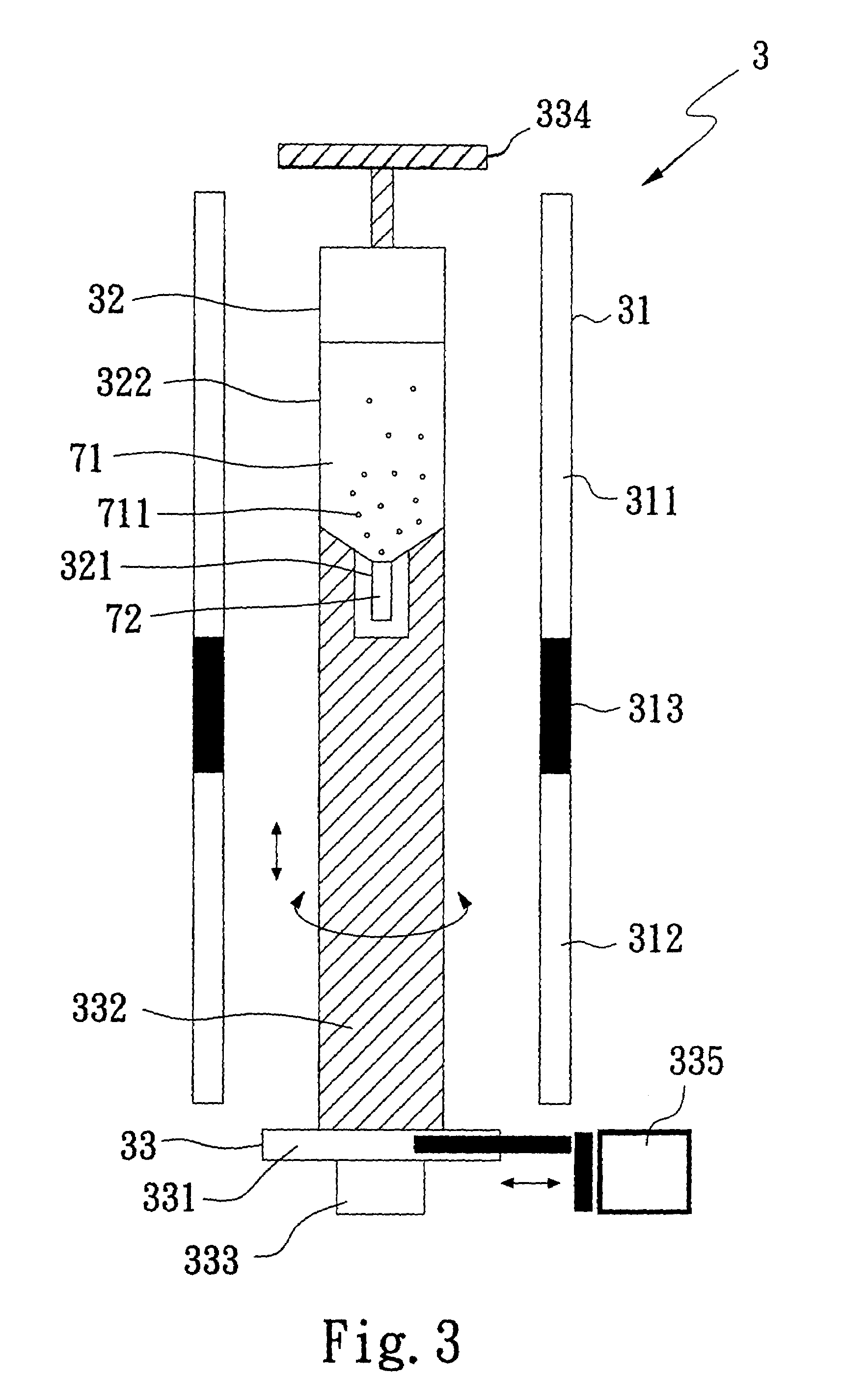 Rotationally-vibrated unidirectional solidification crystal growth system and its method