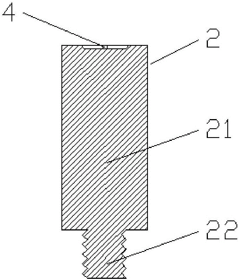 Depth-adjustable annular bone saw and use method thereof