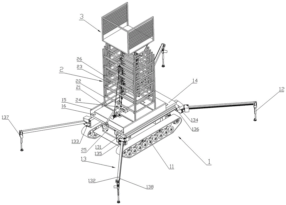 Power distribution line mobile insulation climbing operation device and method