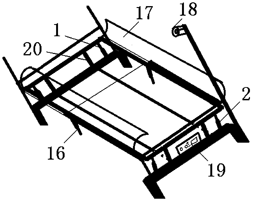 a medical care bed