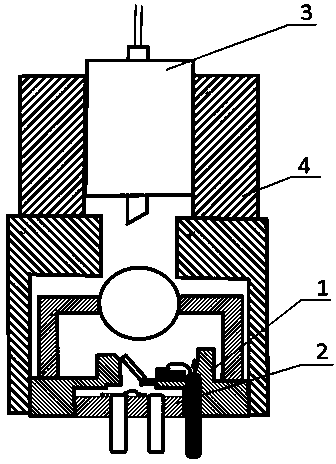 Small single-fiber and both-way optical device