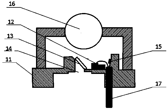 Small single-fiber and both-way optical device