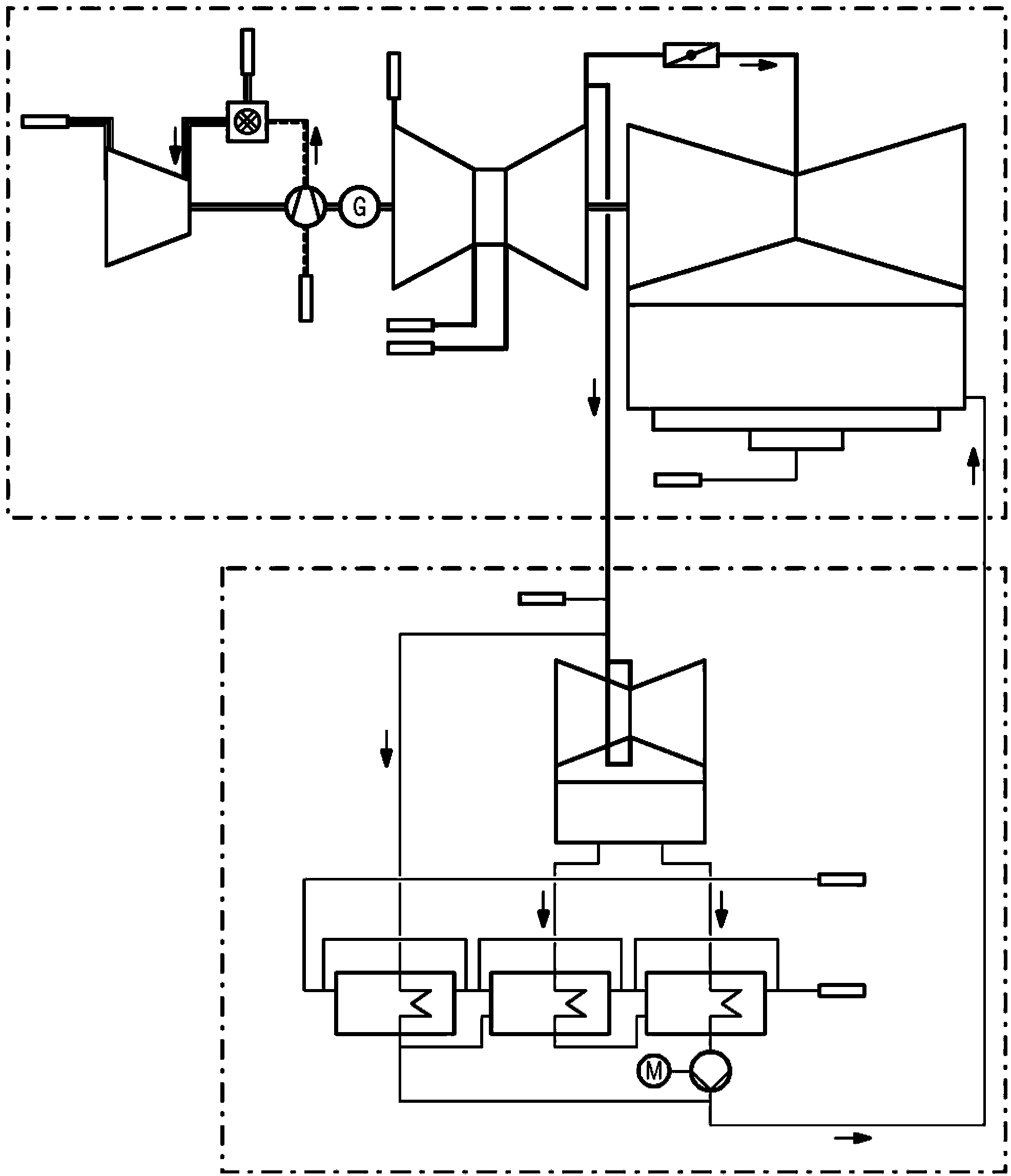 Retrofitting a heating steam extraction facility in a fossil-fired power plant