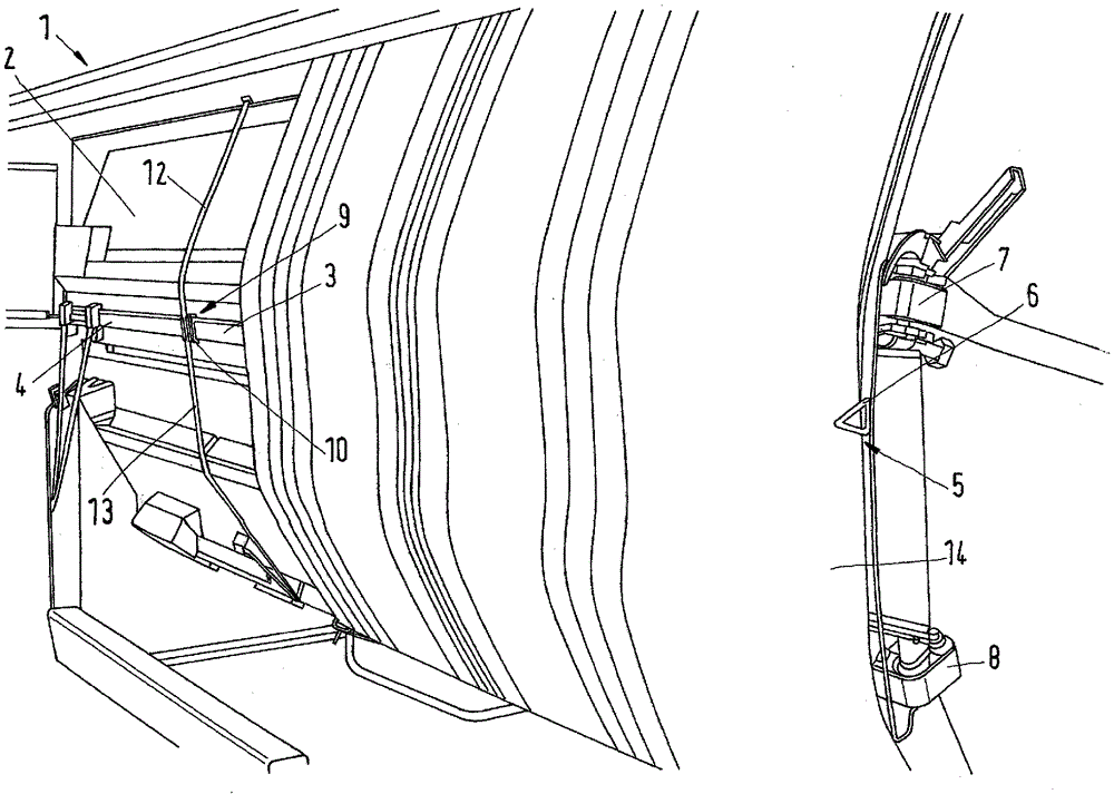 Jacquard chain warping machine and method for operating same