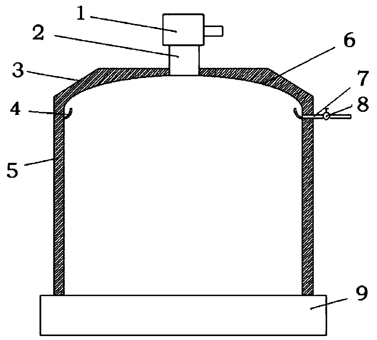 Stabilizer condensate water separation device