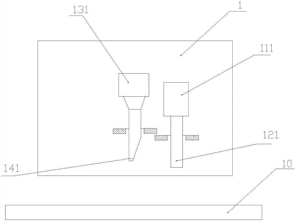 Multi-spray-head pressing type 3D printer and printing method