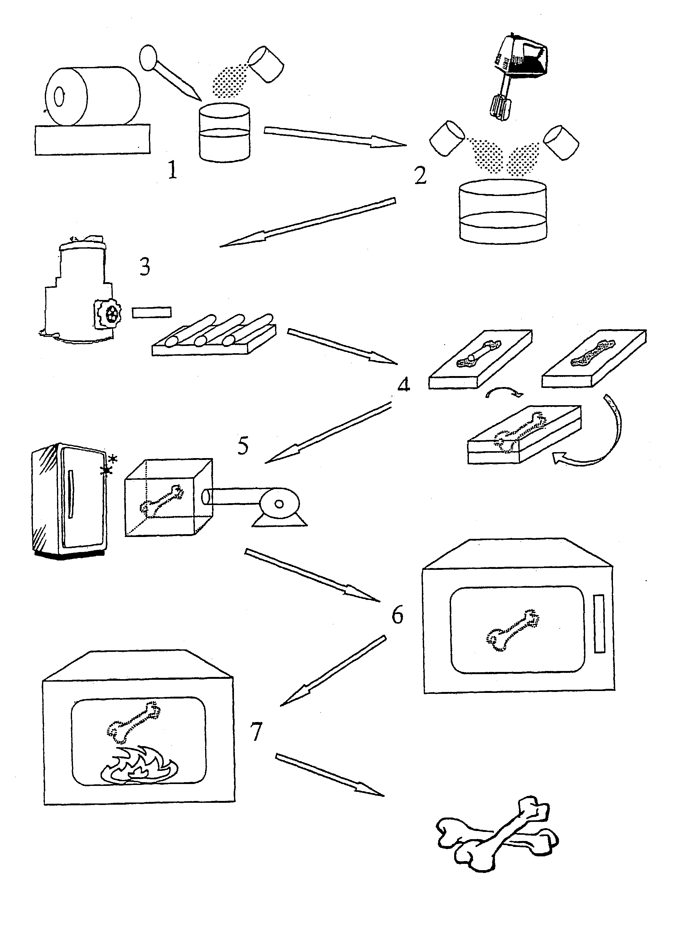 Porous synthetic bone graft and method of manufacture thereof