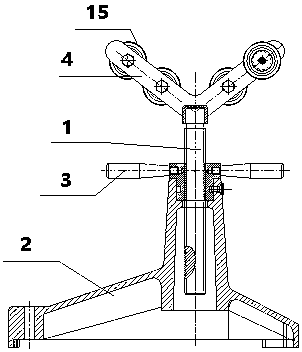 A pipe bracket