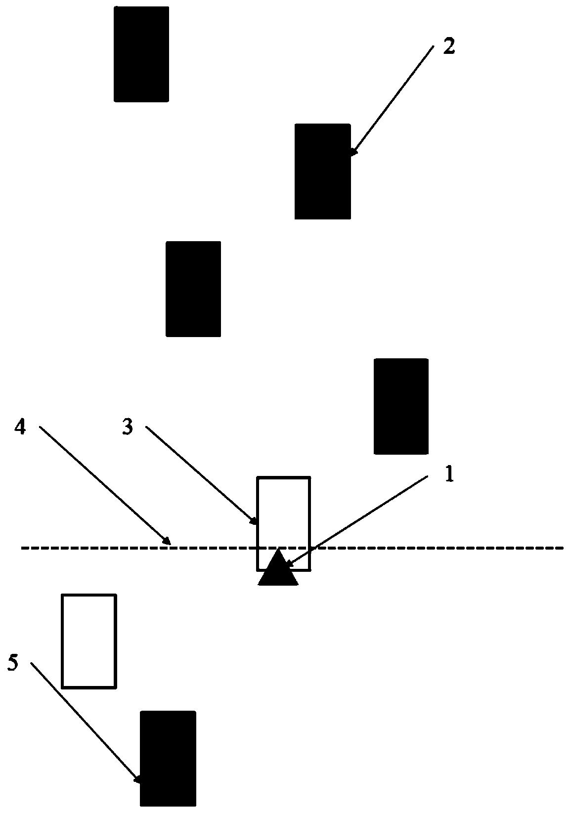 Variable inclination angle standing balance analysis system based on visual feedback, and method