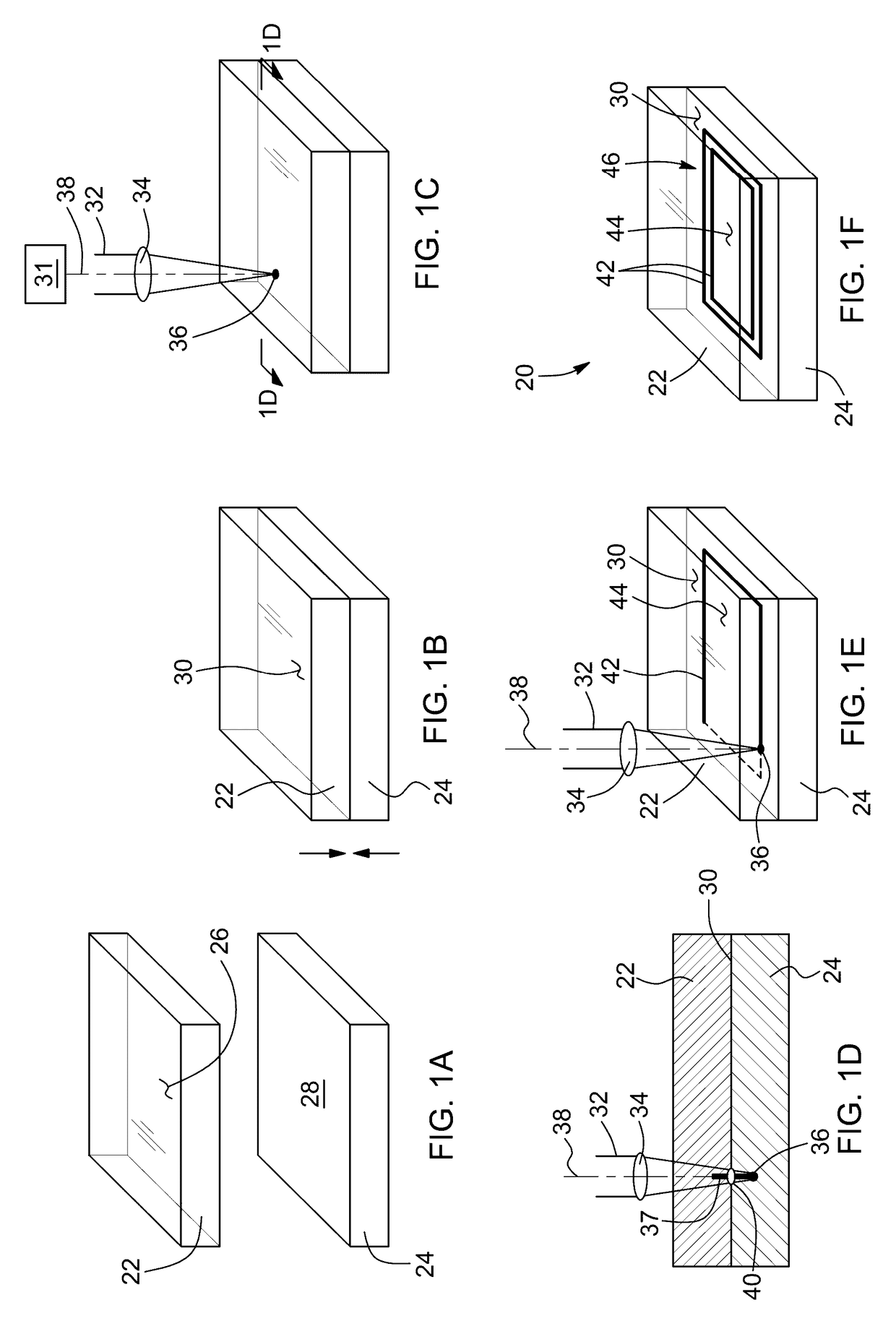 Laser reinforced direct bonding of optical components