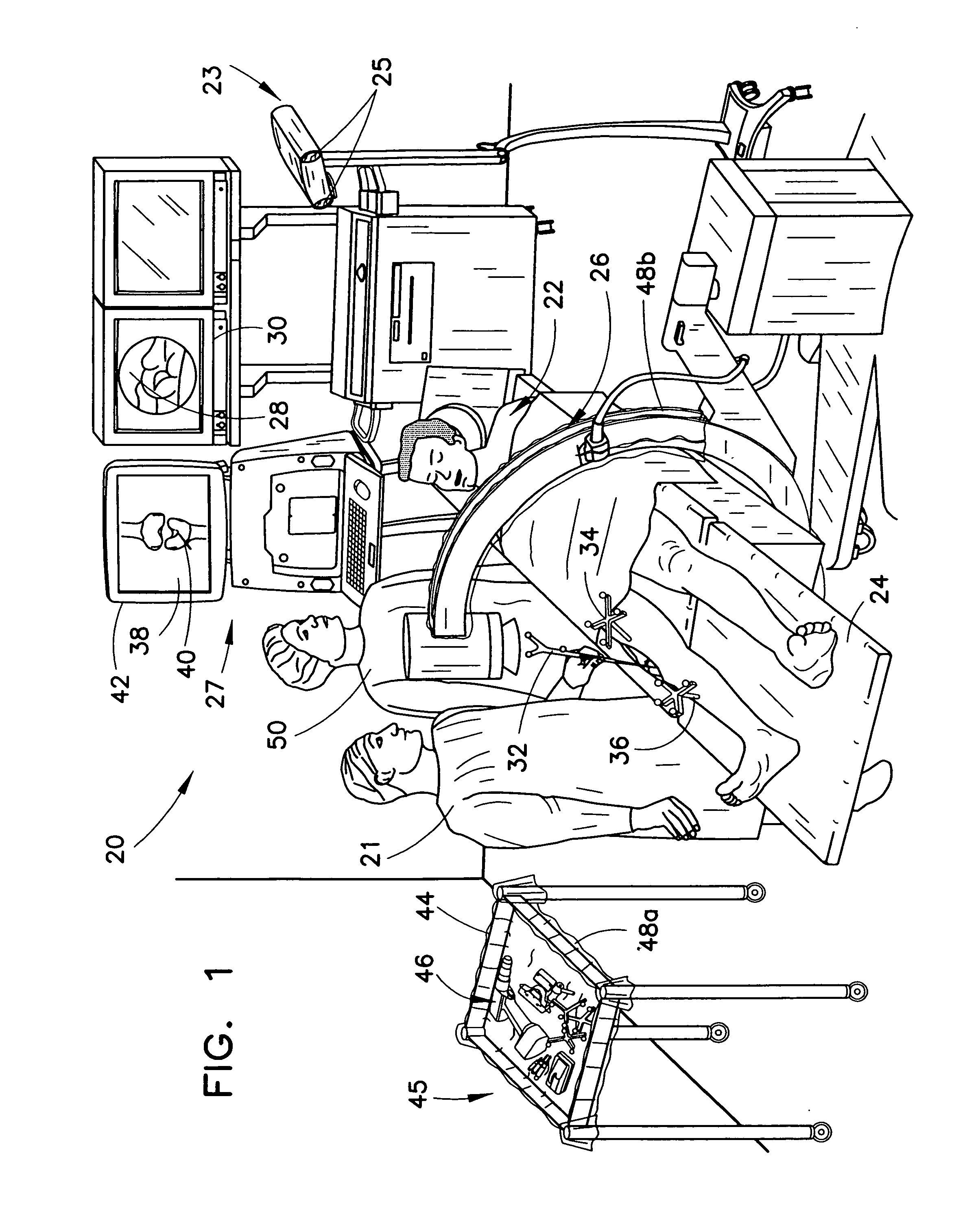 Image guided tracking array and method