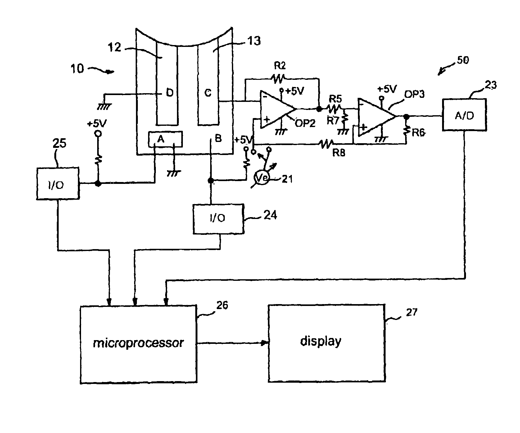 Electrochemical biosensor readout meter