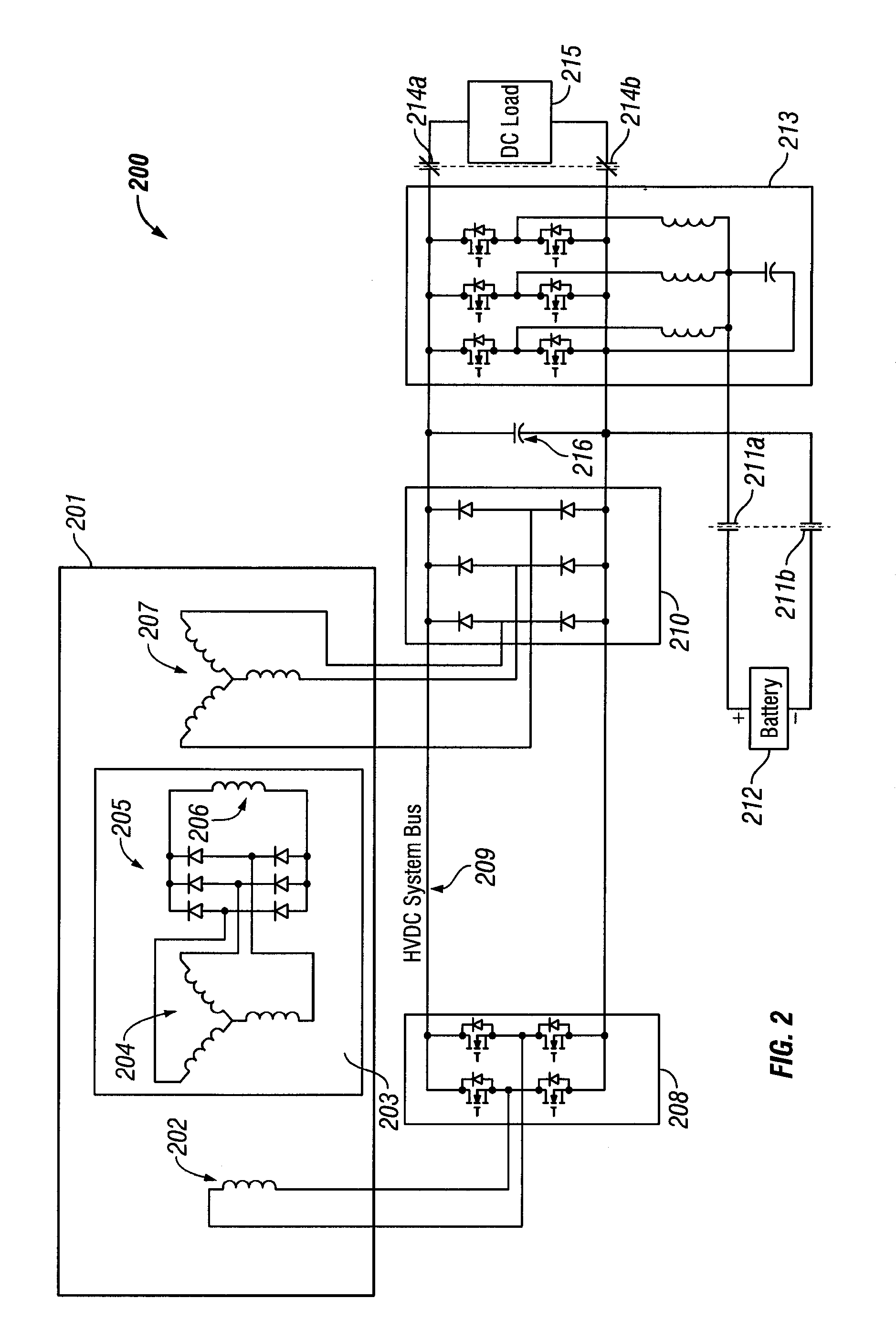 Electric Power Generating System with Boost Converter/Synchronous Active Filter