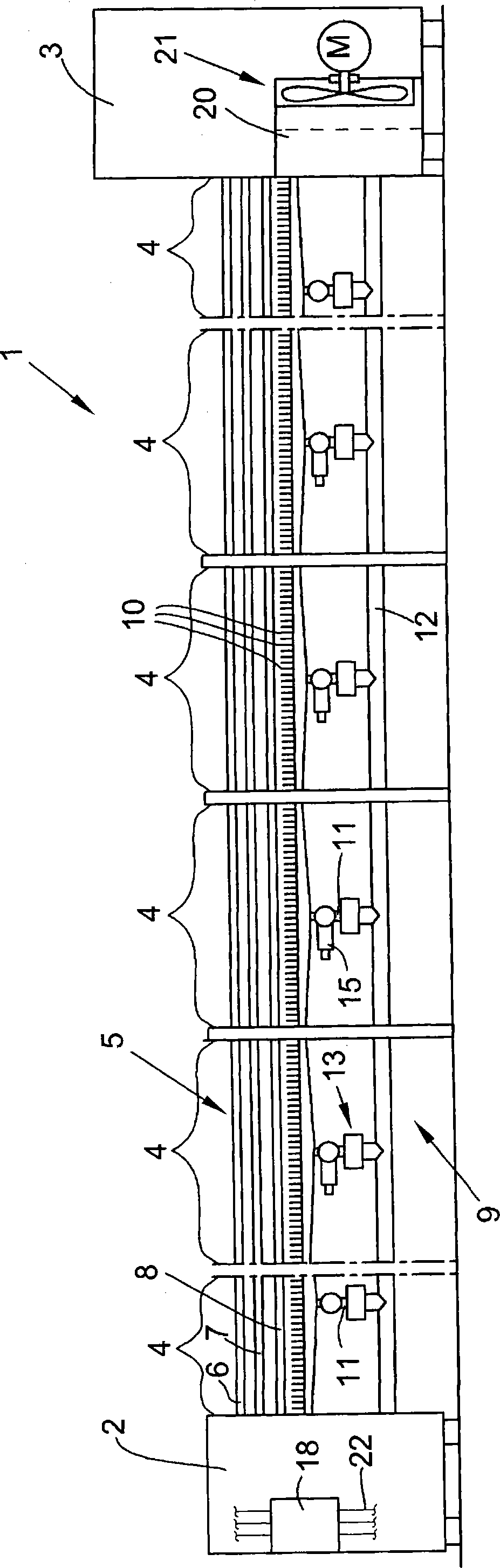 Ring spinning machine