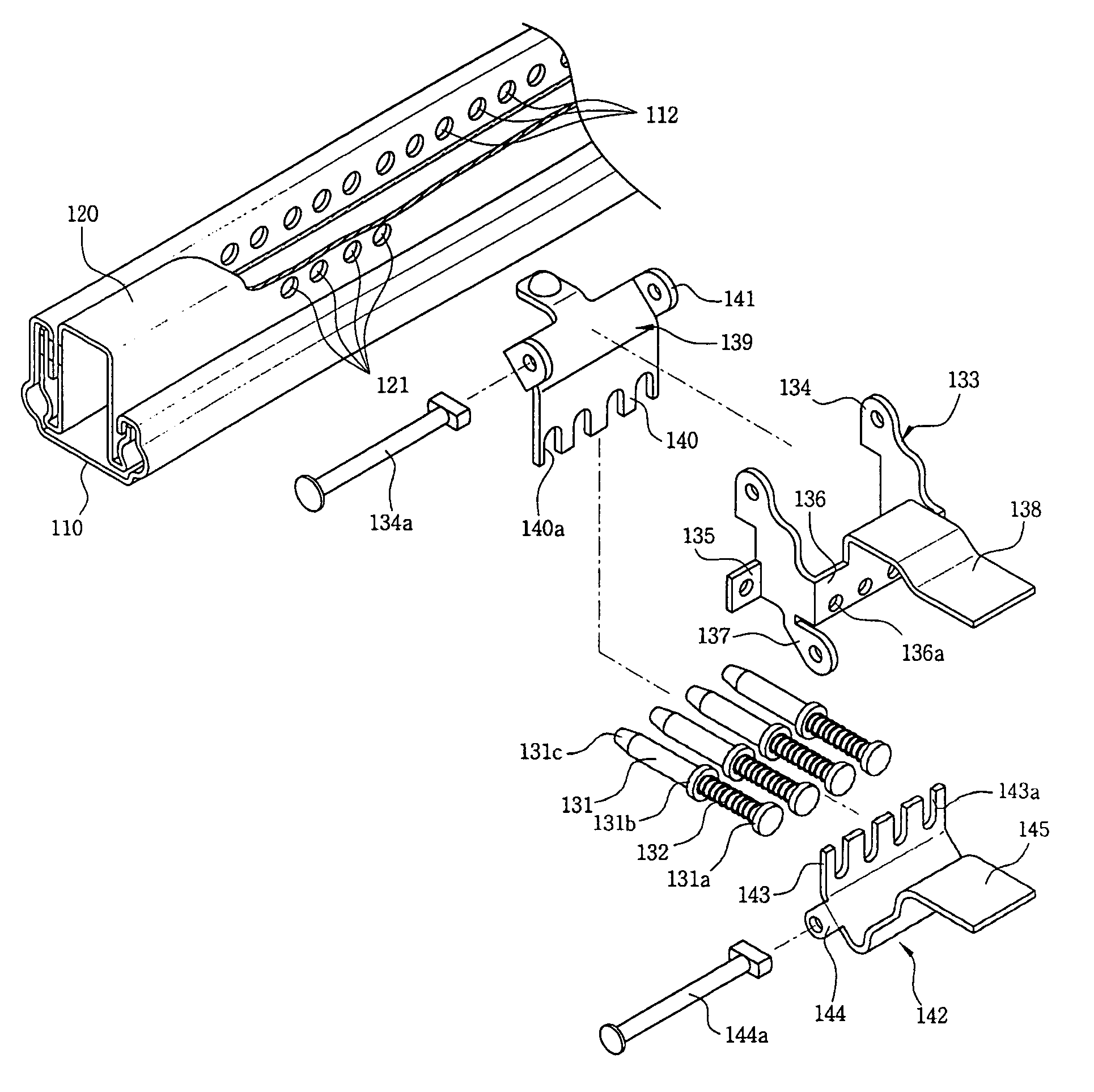Seat slide mechanism for vehicles