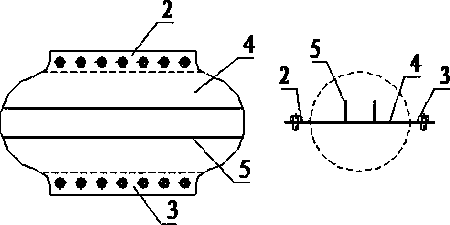 Main cable anti-slip device, anti-slip saddle and anti-slip cable clamp