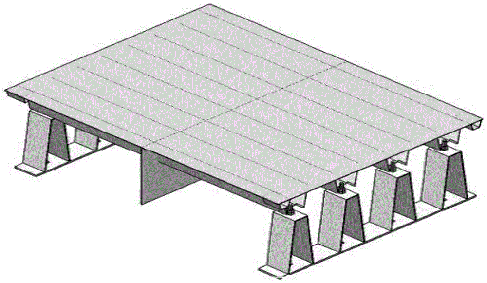 Establishment method of temperature field model of steel box girder bridge road system under high temperature asphalt concrete paving