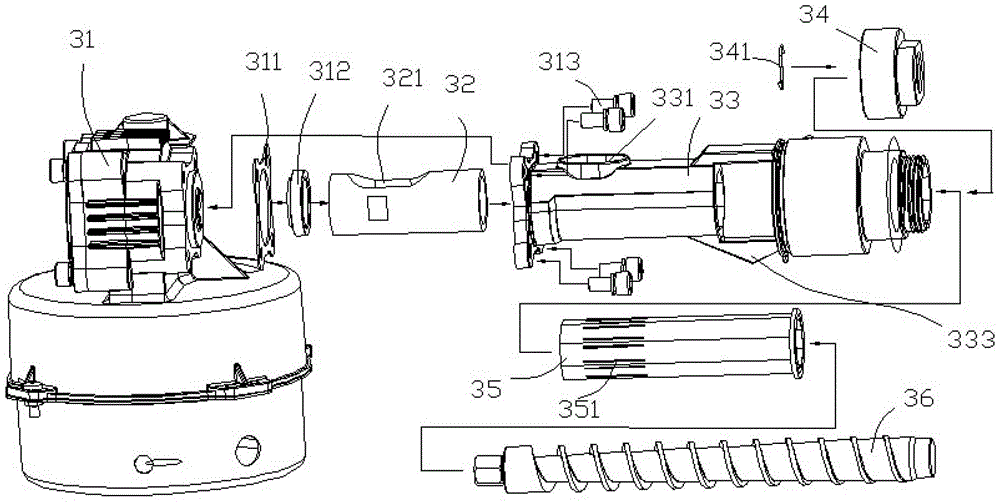 Oil-pressing and flour-milling machine