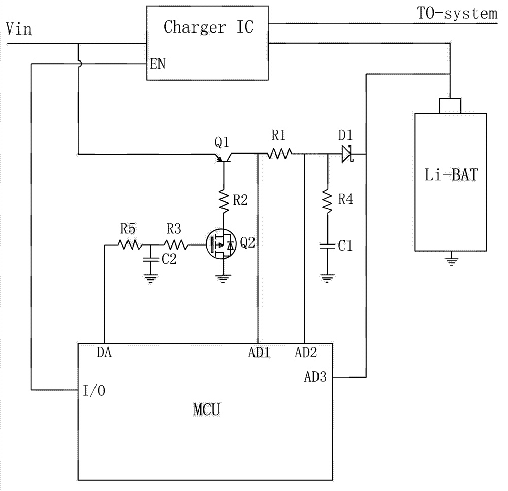 Insufficient voltage activating device for lithium battery