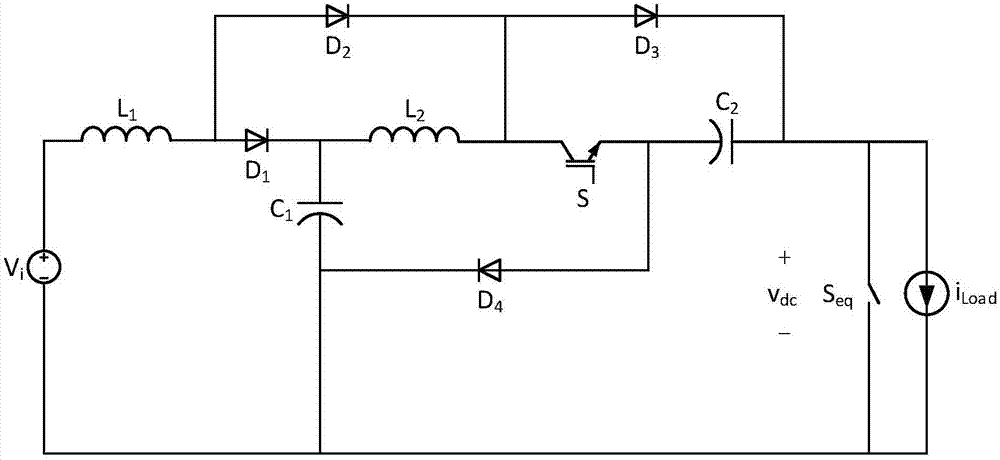 Quasi Z-source inverter of active switched capacitor