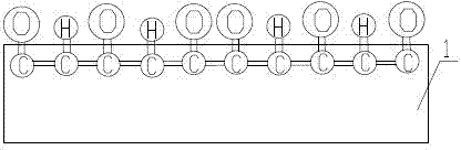 Thermal annealing method for manufacturing hydrogen end group conducting channel on diamond face