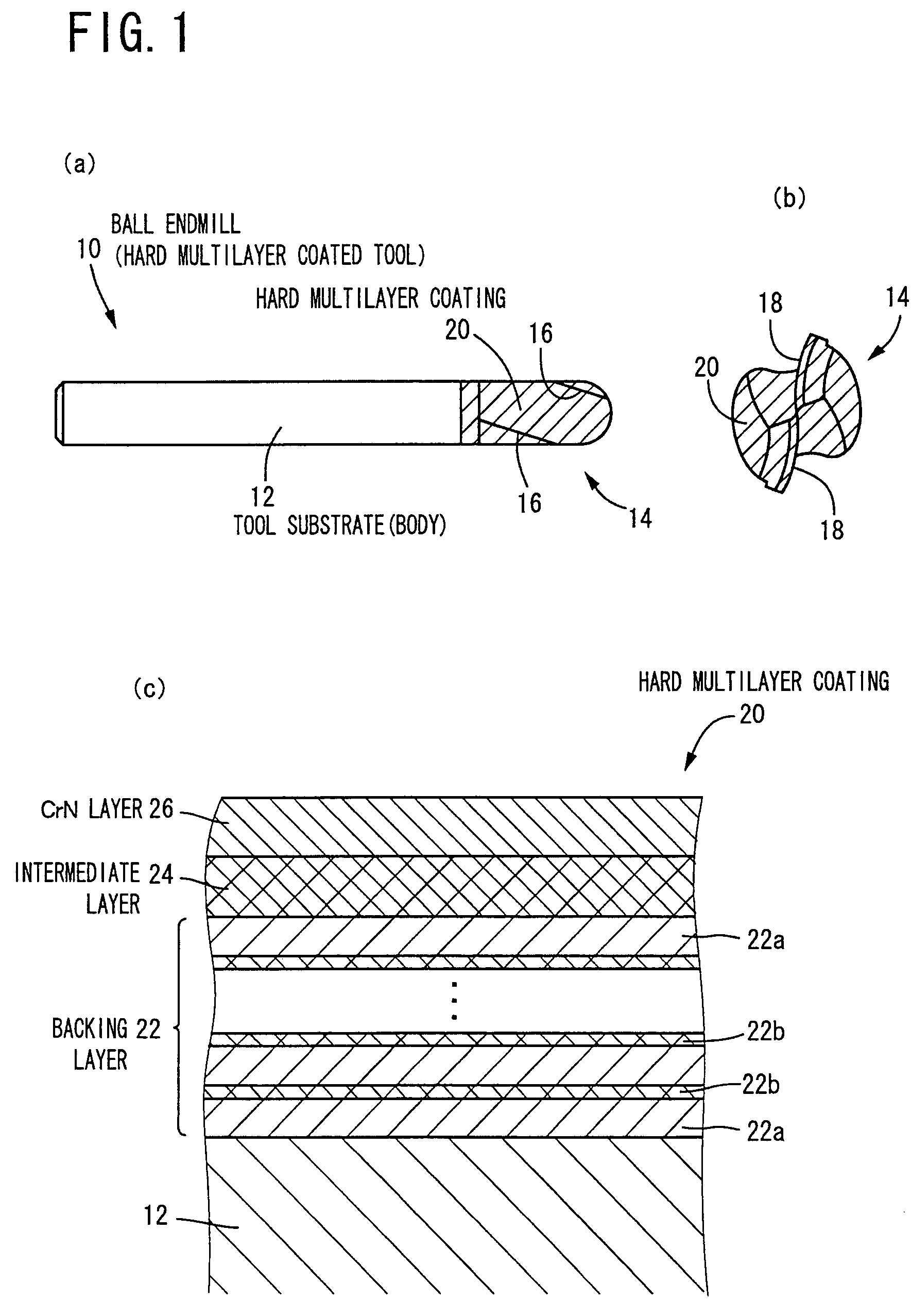 Hard multilayer coating, and hard multilayer coated tool including the hard multilayer coating