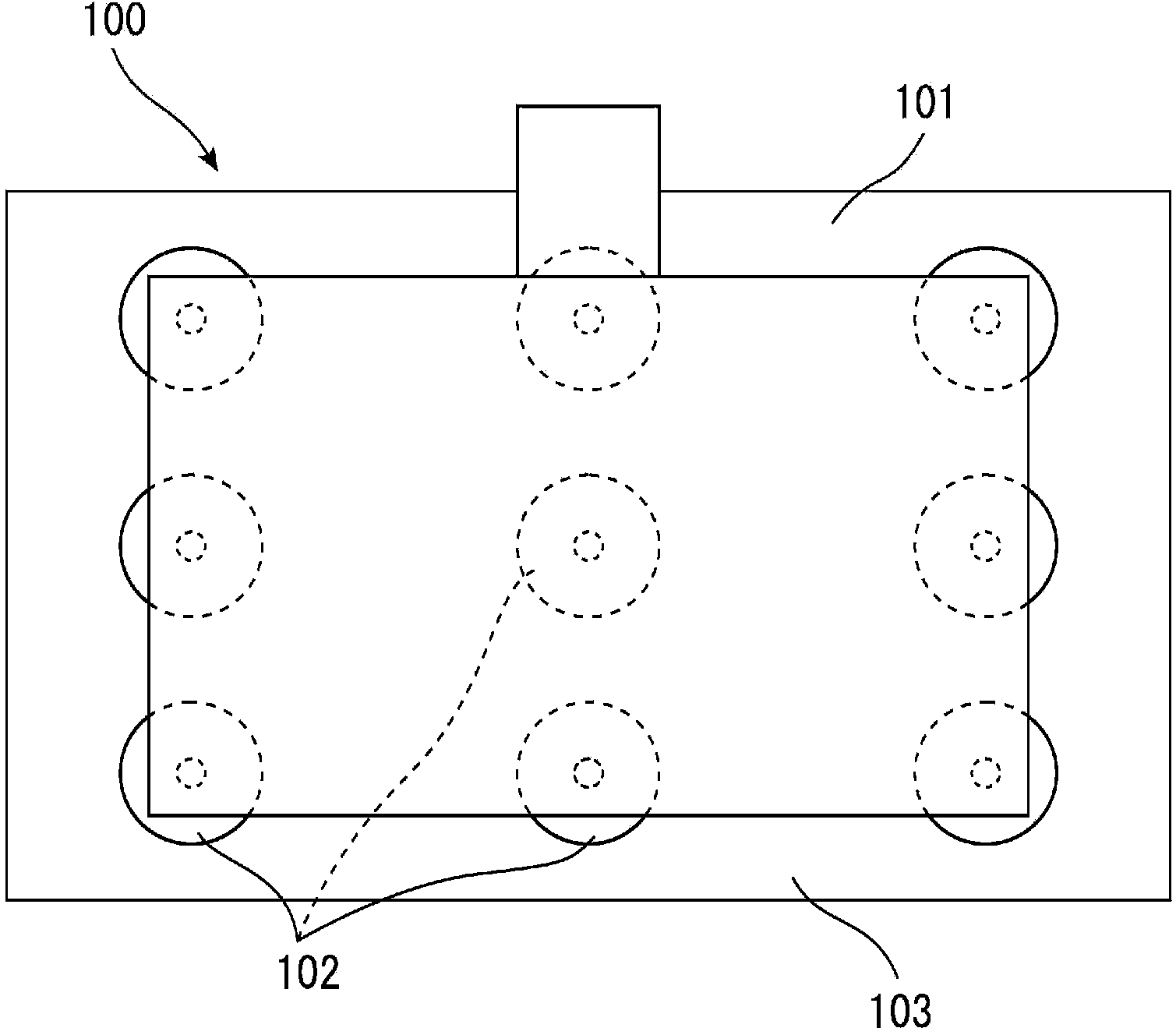 Extraction device and method for extracting resin molded article