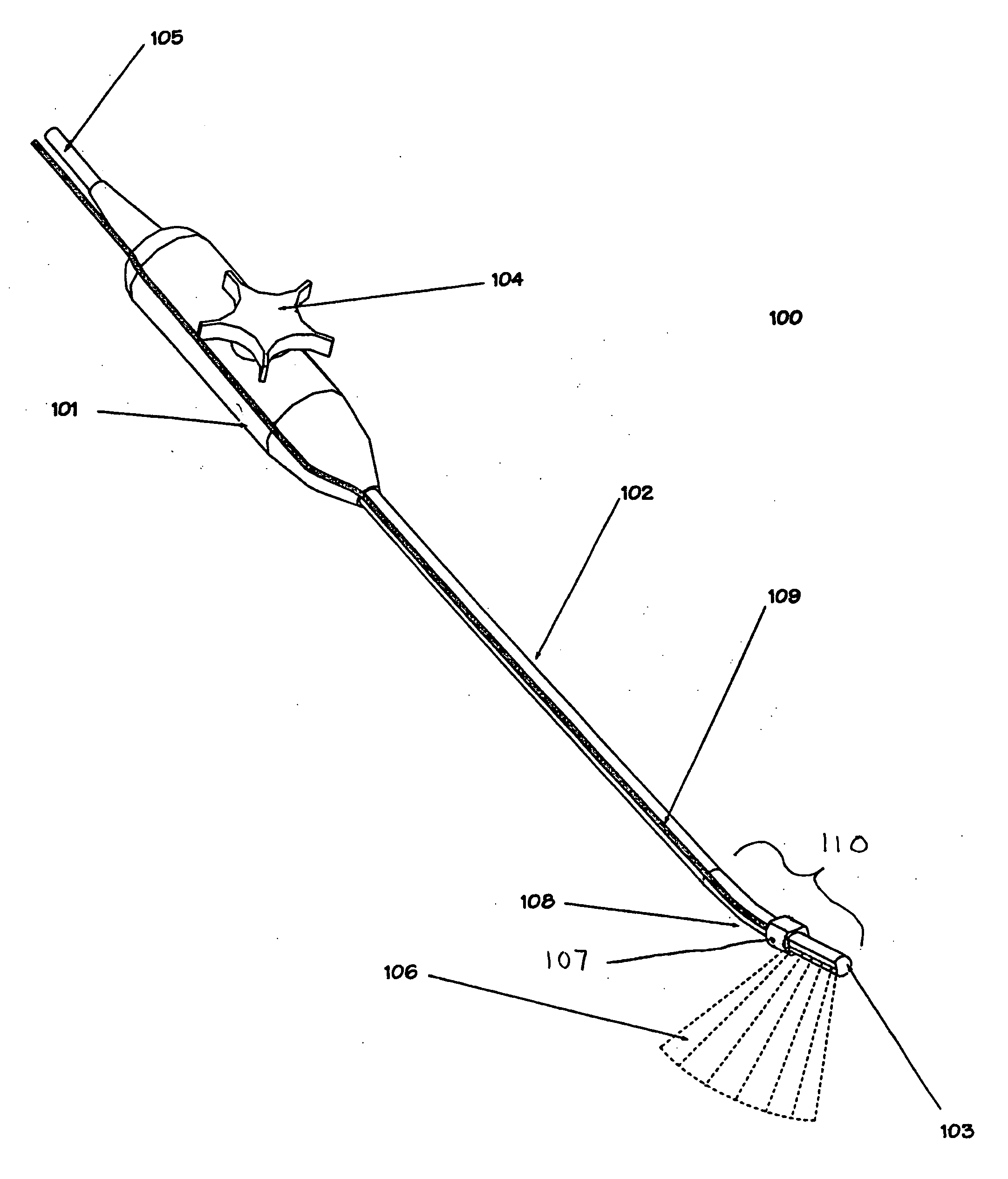 Device and method for a trackable ultrasound