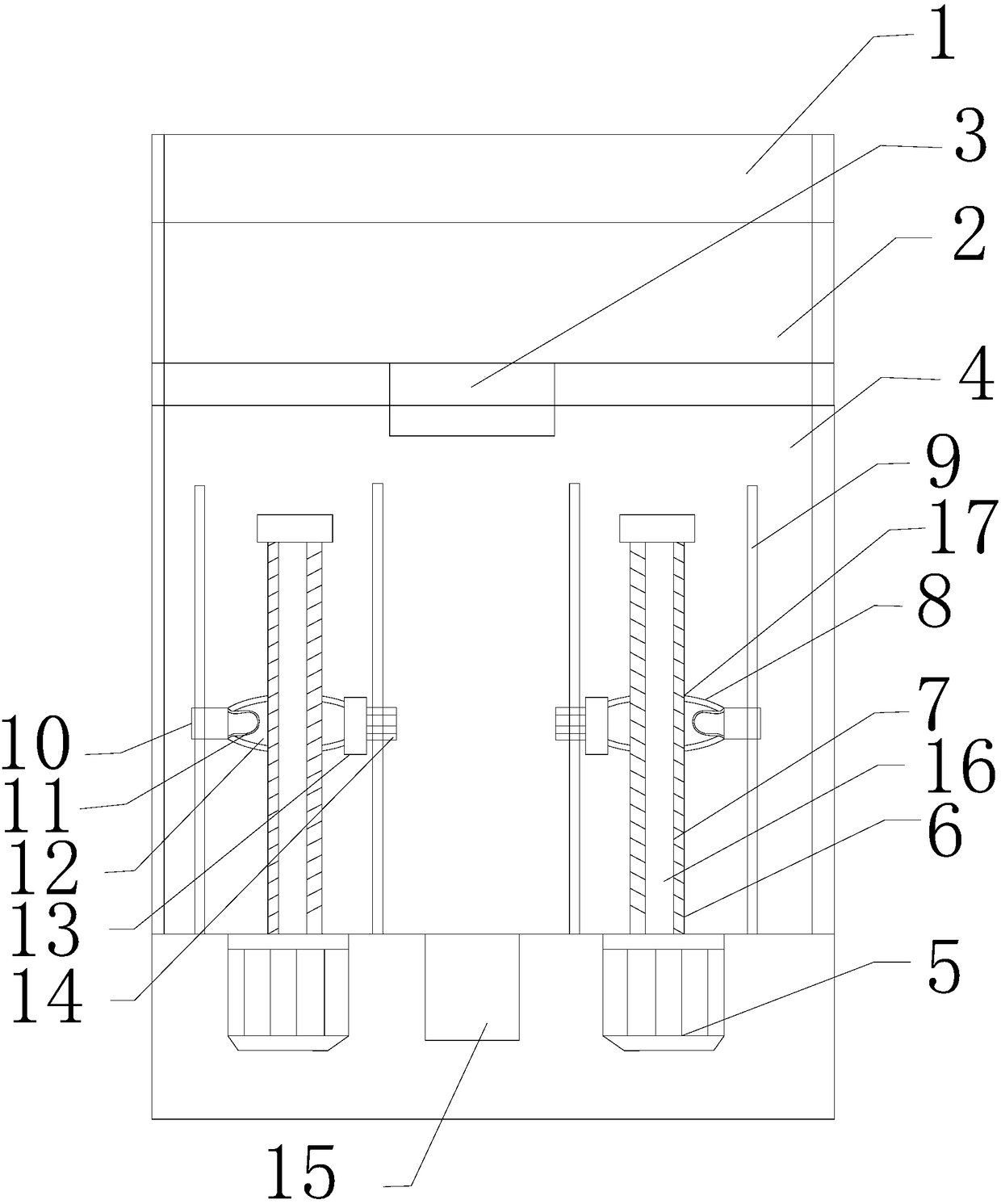 A kind of sol filtration device for displacement convection capsule