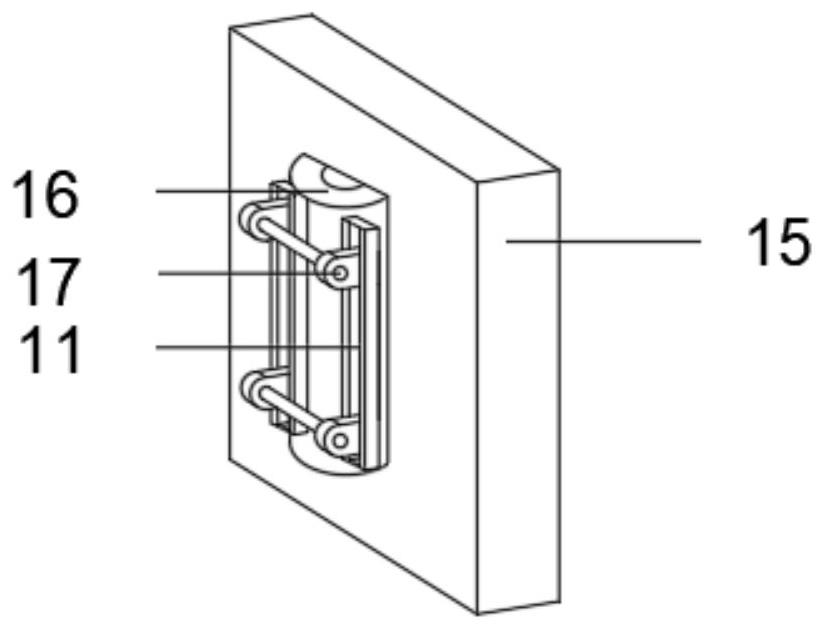 Adjustable wall-mounted support for liquid crystal display television