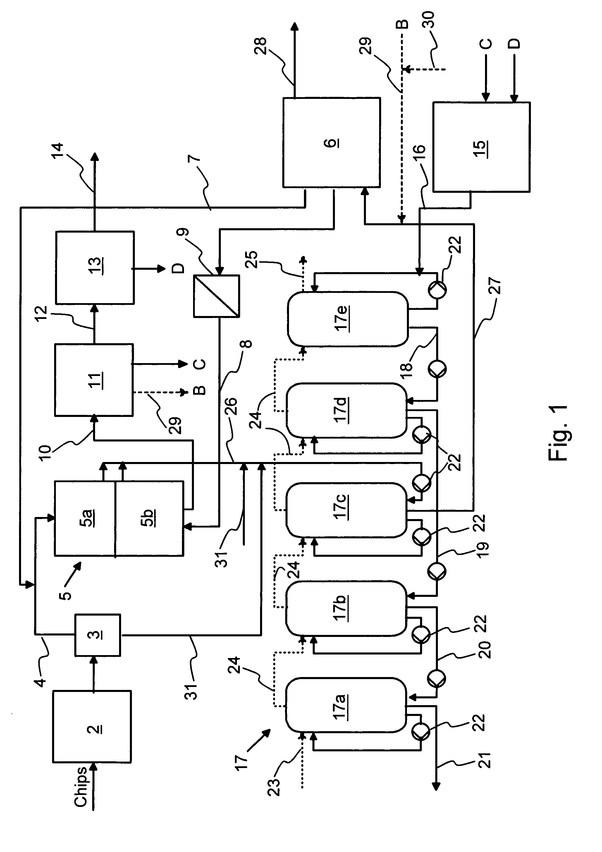 Method and a device for preparing cellulose pulp