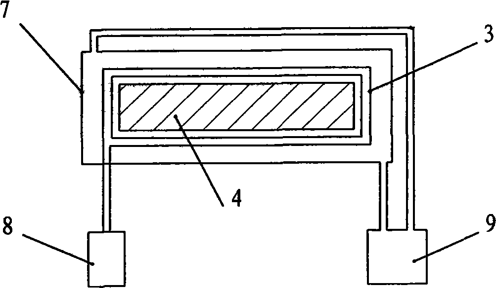 Superconduction eddy-current brake device of track multiple unit
