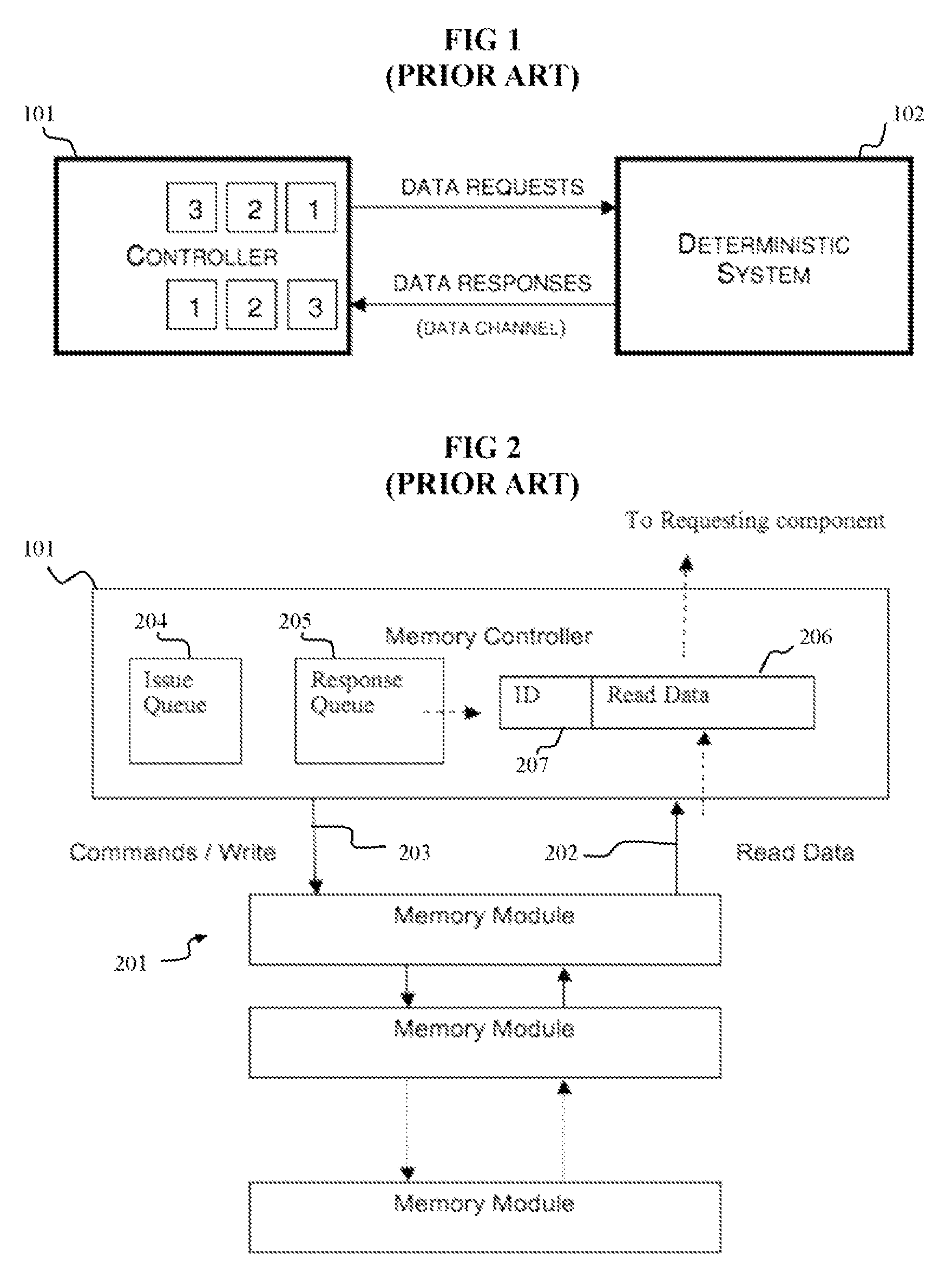 Reordering data responses using ordered indicia in a linked list