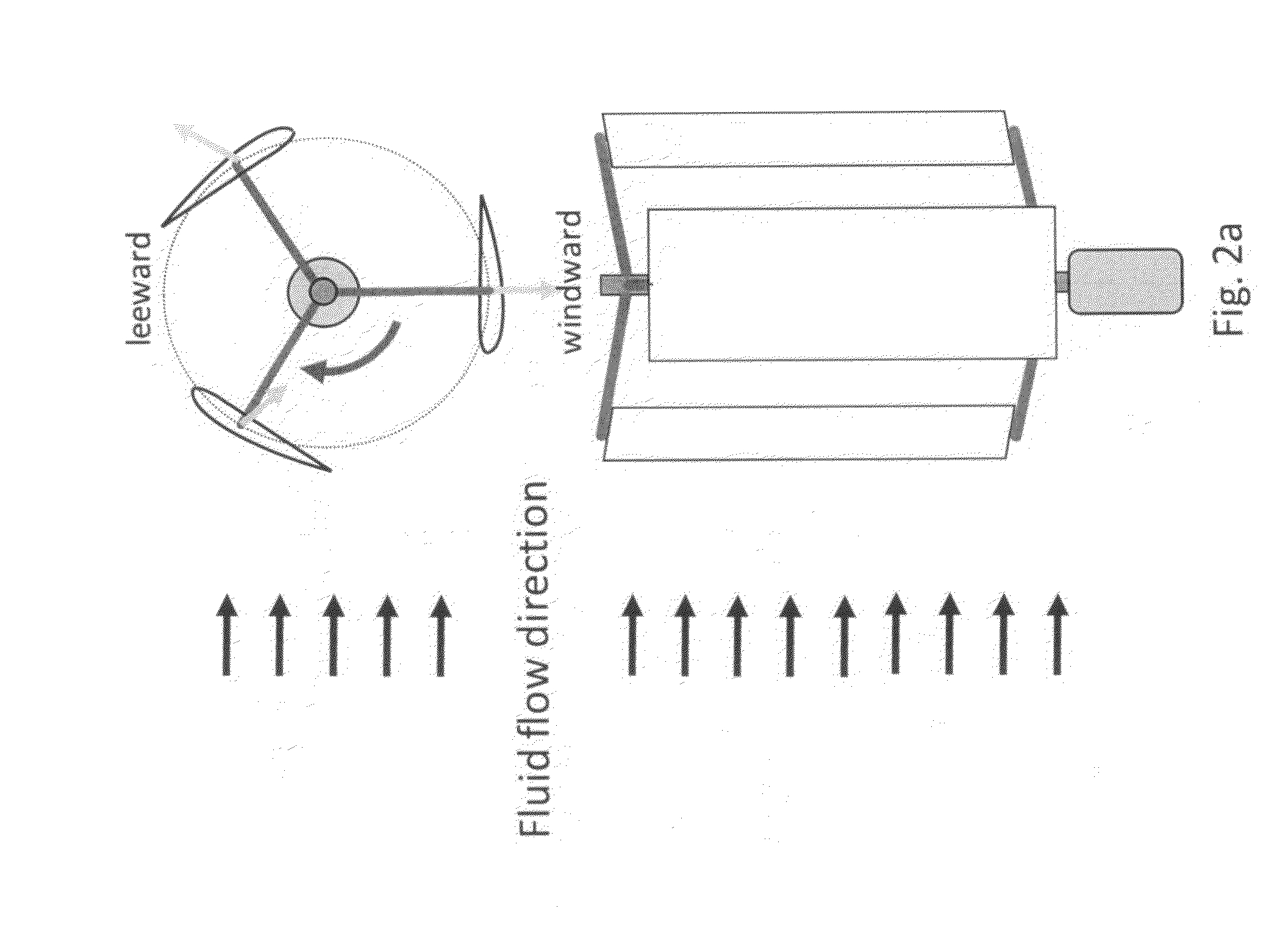 Airfoil blades with self-alignment mechanisms for cross-flow turbines
