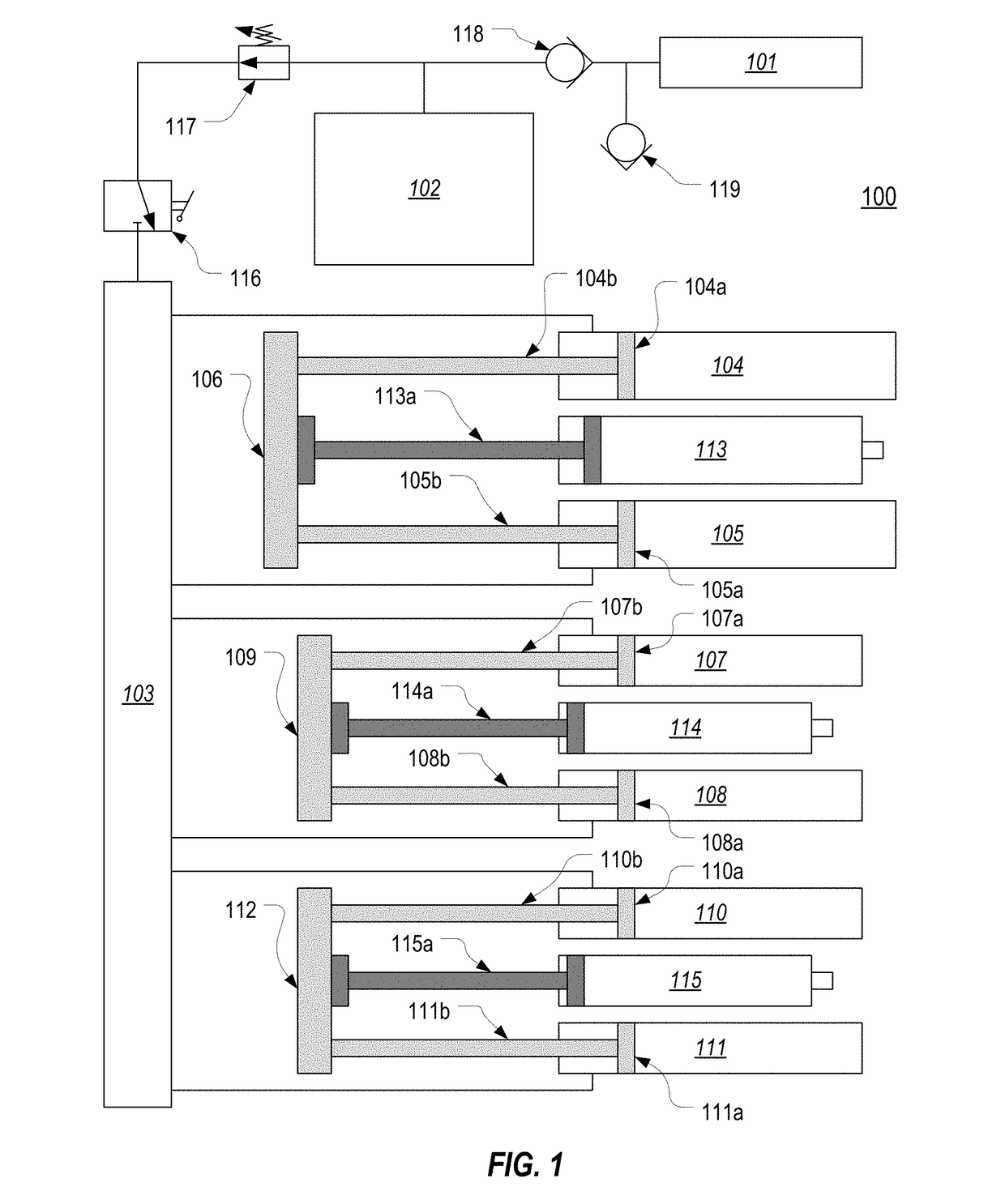 Medical infusion pump for sequentially injecting solutions from multiple syringes