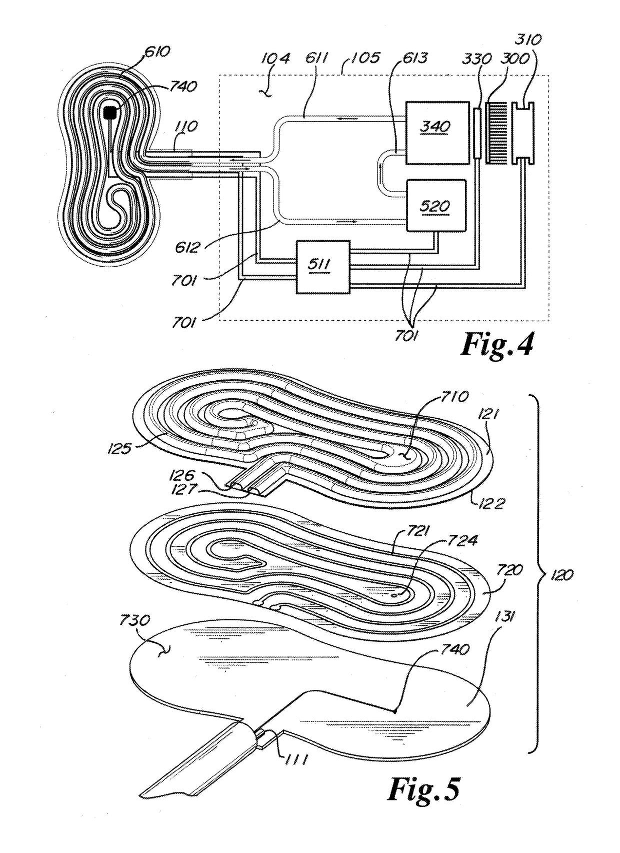 Thermal therapy device for providing controlled heating and cooling via an applied tissue interacting device