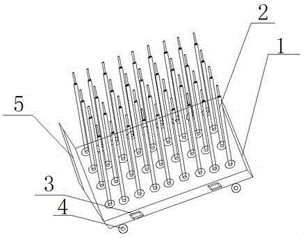 Efficient lifting device for yarn drying